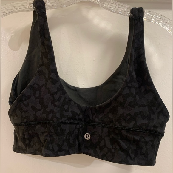 Lululemon Rejuvenate Bra - Graphite Gray / Formation Camo Deep Coal Multi - Picture 5 of 8